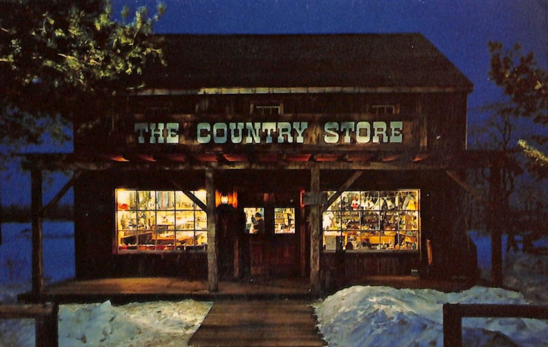 Frontier Town - Vintage Postcard (newer photo)